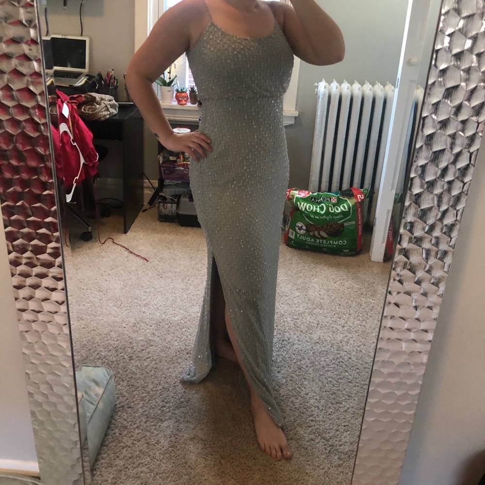 Jenny Yoo Beaded Gown